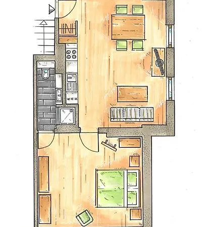 Appartement Forsthaus *