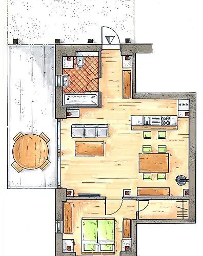 Forsthaus Apartamento